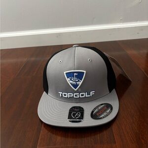 Topgolf Gray and Black Men's Hat